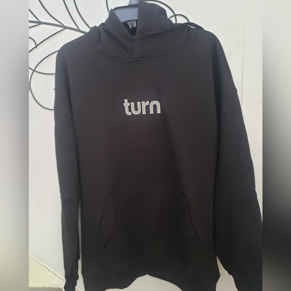 Turn brand black hoodie sz xl